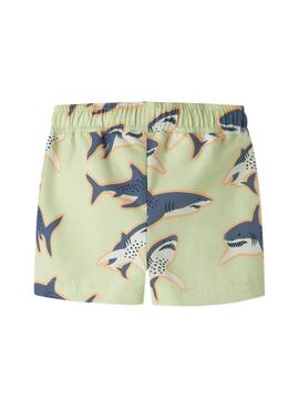 Badehose Name It Zice Limette für Jungen