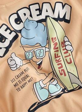 T-shirt Name It Foxe Koralle für Jungen