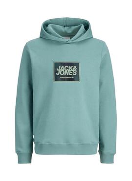 Sweatshirt Jack and Jones Rain grün für Jungen