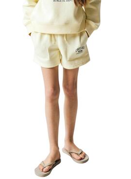 Kurze Hose Name It Fabia gelb für Mädchen