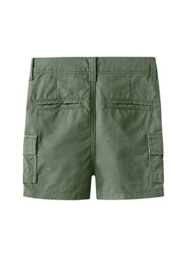 Bermuda Name It Ryan Ladung grün für Jungen