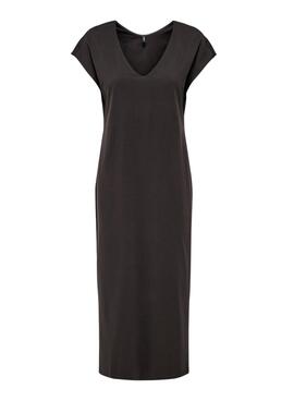 Kleid Only Mara in Schokoladenfarbe für Damen