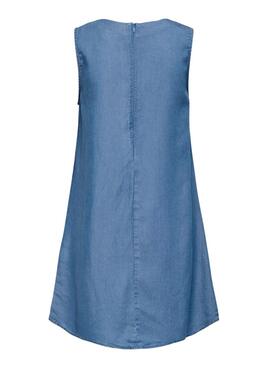 Kleid Only Charis in Blau für Damen.