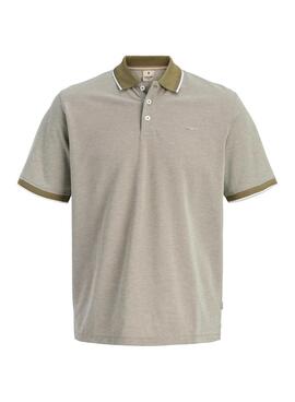 Polo Jack and Jones Bluealves beige für Herren.