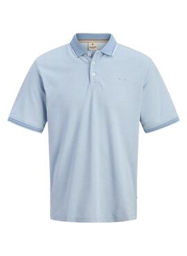 Polo Jack and Jones Bluealves blau für Herren.