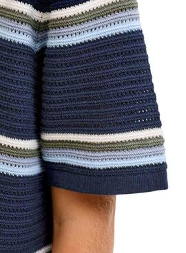 Poloshirt Jack and Jones Maine in Marineblau für Kinder.