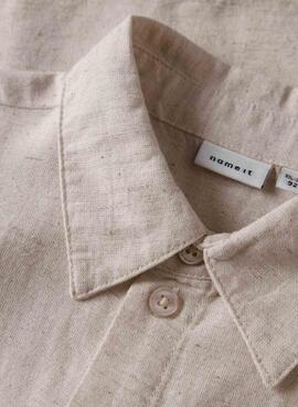 Hemd Name It Father in Toast für Jungen