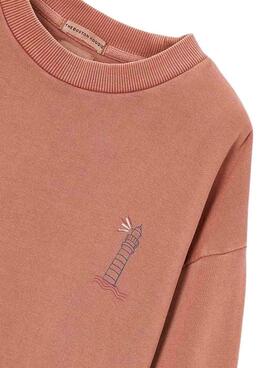 Sweatshirt Mayoral Boston Leuchtturm Koralle für Jungen