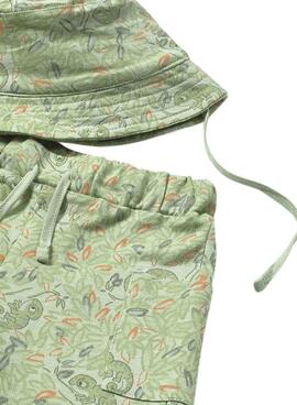 Dreiteiliges Set von Mayoral in grün für Jungen.