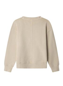 Sweatshirt Pepe Jeans William beige für Jungen.