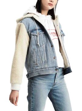 Jacke Levis Lamb Sherpa Damen