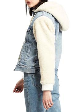 Jacke Levis Lamb Sherpa Damen