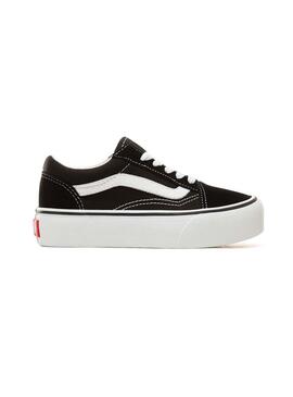 Schuh Vans Old Skool Schwarz Mädchen und Junge