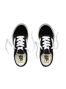 Schuh Vans Old Skool Schwarz Mädchen und Junge