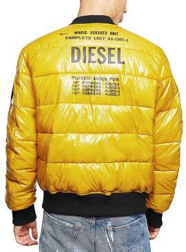 Jacke Diesel W-ON Gelb Herren