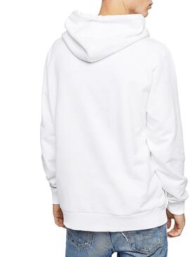 Sweatshirt Diesel Gir Hood Weiß Herren