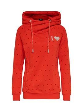 Sweatshirt Only Melinda Orange Damen