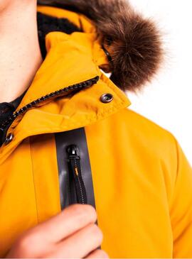 Jacke Superdry Everest Bomber Gelb Herren