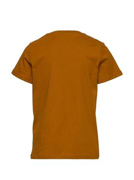 T-Shirt Name It Modreas Camel Junge