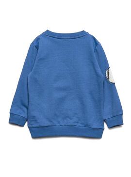Sweatshirt Name It Mickey Bently Blue Junge