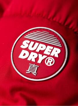 Jacke Superdry Sphere Rot Damen