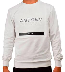 Sweatshirt Antony Morato Logo Weiß Für Herren