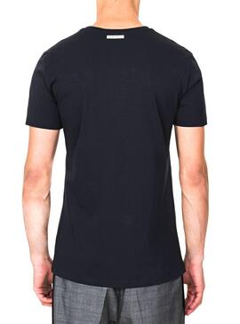 T-Shirt Antony Morato Flock Blau Für Herren