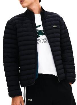 Jacke Lacoste gepolstert schwarz Herren