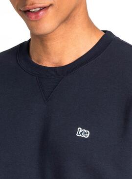 Sweatshirt Lee Basic Blau Herren