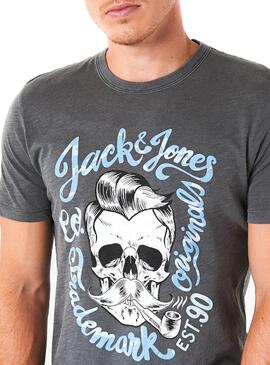 T-Shirt Jack and Jones Kally Black Herren