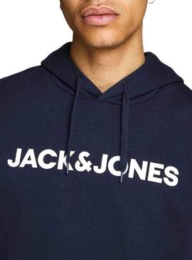 Sweatshirt Jack and Jones Corp Blau Herren