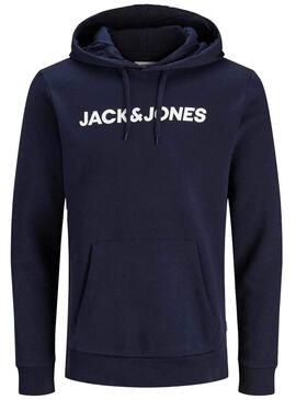Sweatshirt Jack and Jones Corp Blau Herren