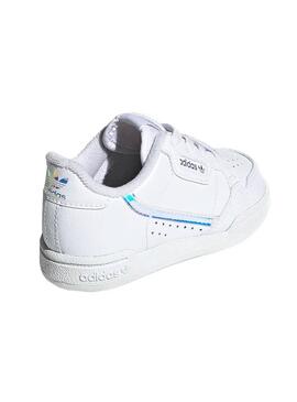 Sneaker Adidas Continental 80E Weiß Kids