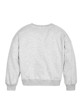 Sweatshirt Tommy Hilfiger USA Grau Mädchen