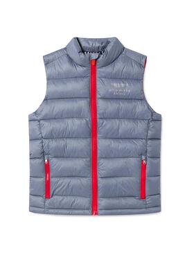 Weste Hackett Aston Martin Racing Gilet Grau