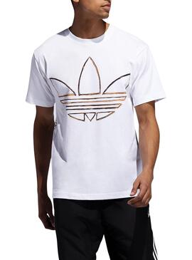 T-Shirt Adidas Watercolor Weiß Für Herren