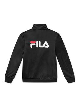 Jacke Fila Classic Zip Black Junge und Mädchen