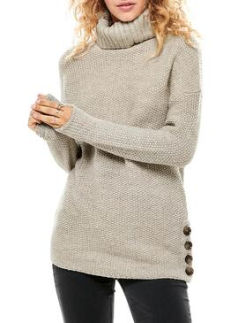 Pullover Only Taliya Beige Damen