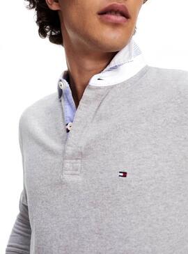 Polo Tommy Hilfiger Iconic Rugby Grau Für Herren