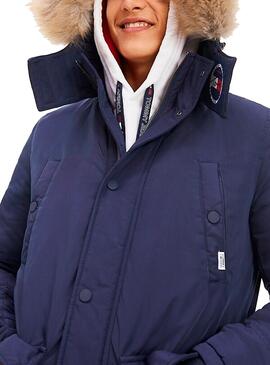 Tommy Jeans Tech Navy Parka Herren