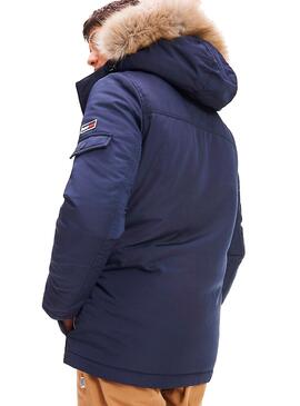 Tommy Jeans Tech Navy Parka Herren