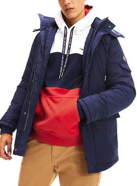 Tommy Jeans Tech Navy Parka Herren