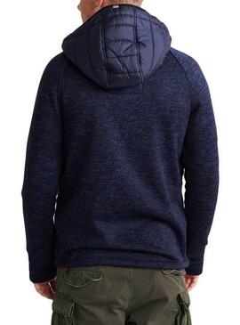 Sweatshirt Superdry Storm Chest Blau Herren