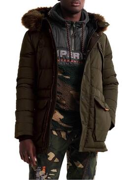 Parka Superdry Chinook Grün Herren