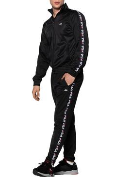 Hose Fila Tape Schwarz Für Herren