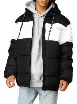 Jacke Fila Gepolstertes Dewe Schwarz Für Herren