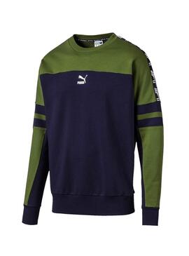 Sweatshirt Puma XTG Blau Grün Für Herren