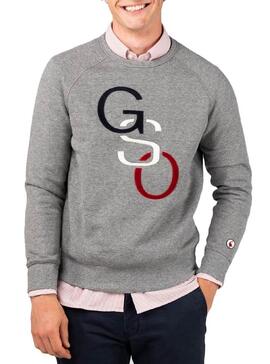 Sweatshirt El Ganso Basic GSO Grau Herren