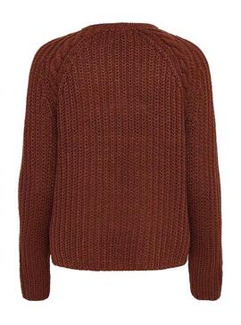 Pullover Only Ane Marron