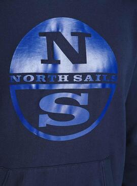 Sweatshirt North Sails Graphic Blau Herren